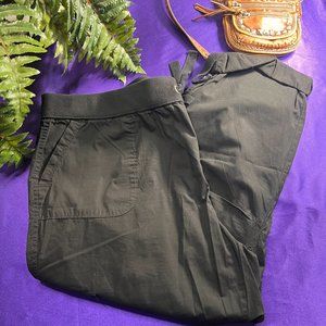 📌Kenneth Cole Reaction Cotton Pull On Pants -Lots of Pockets & Roll up Legs